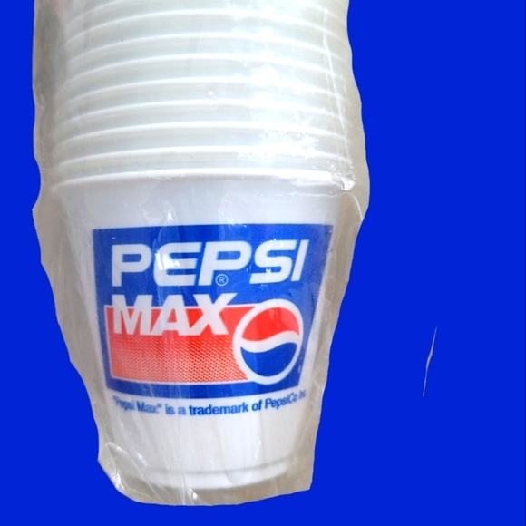Pepsi Max Vintage small solo cups 2 sleeves - Picture 1 of 3